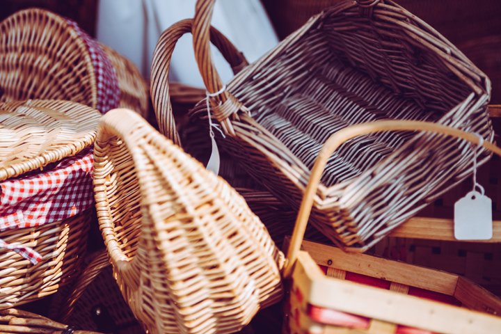 baskets can make great holiday crafts
